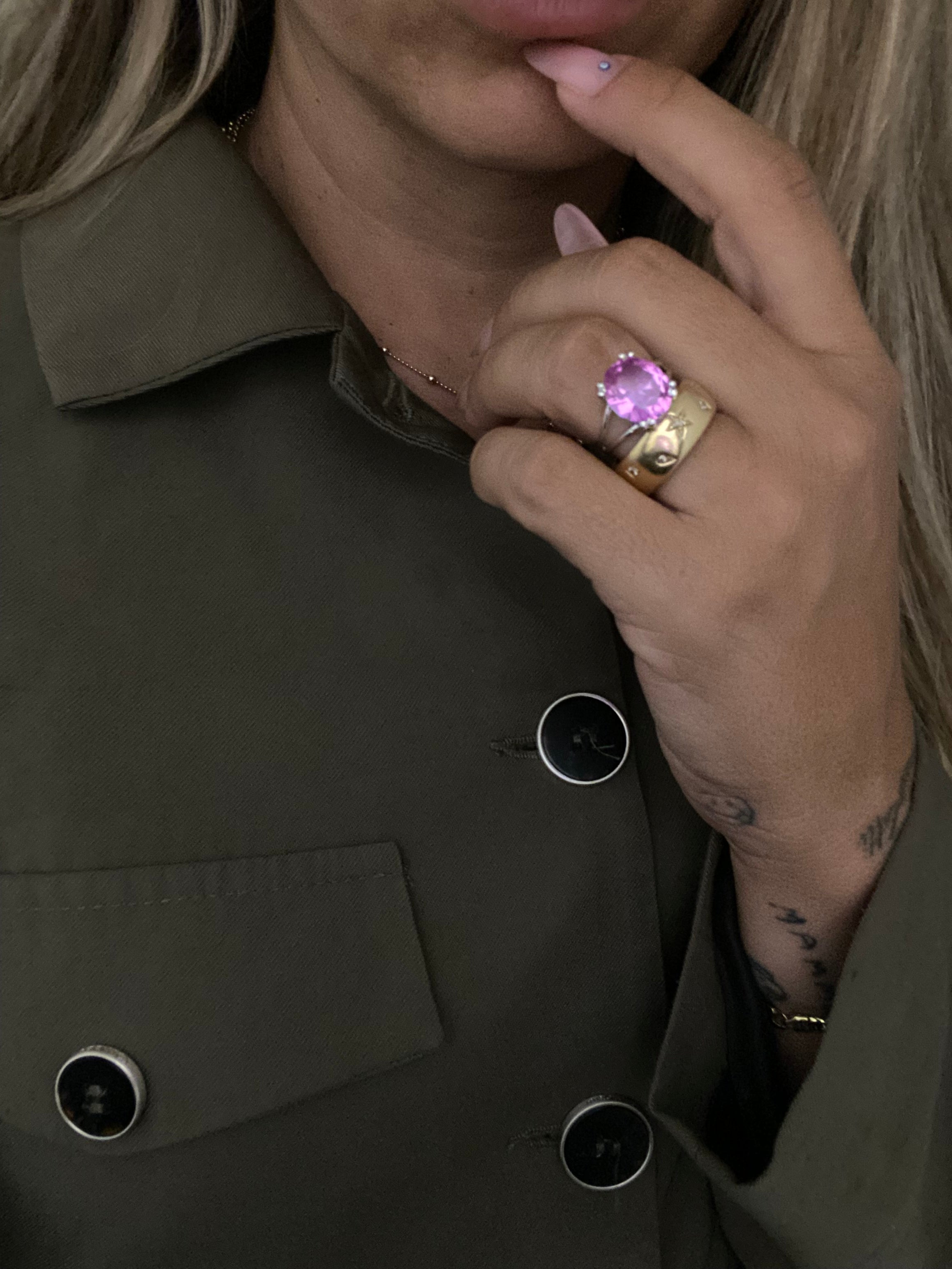 ANELLO MARIÙ PIETRE NATURALI
