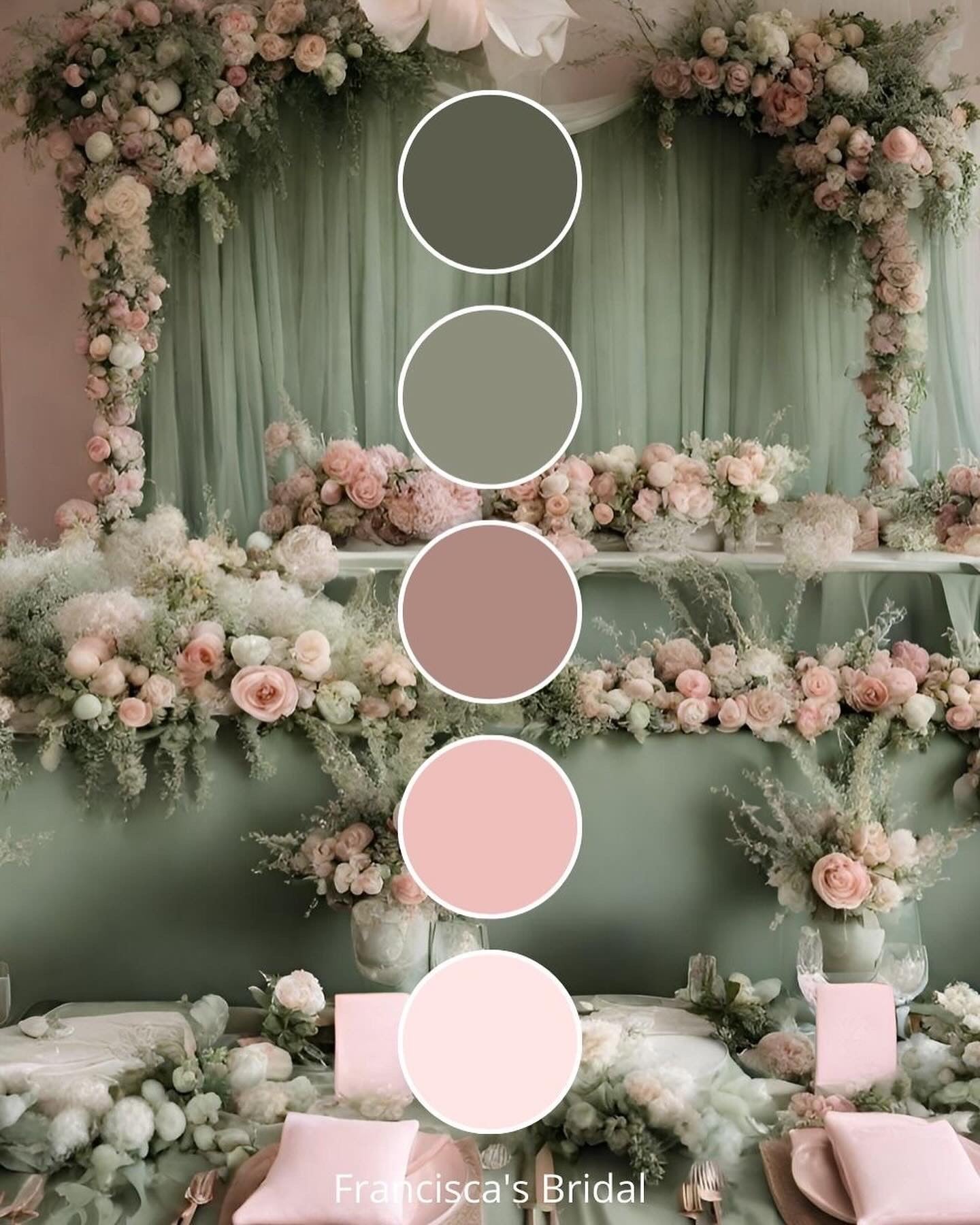 TENNIS PALETTE ROSA, VERDE SALVIA, EUCALIPTO