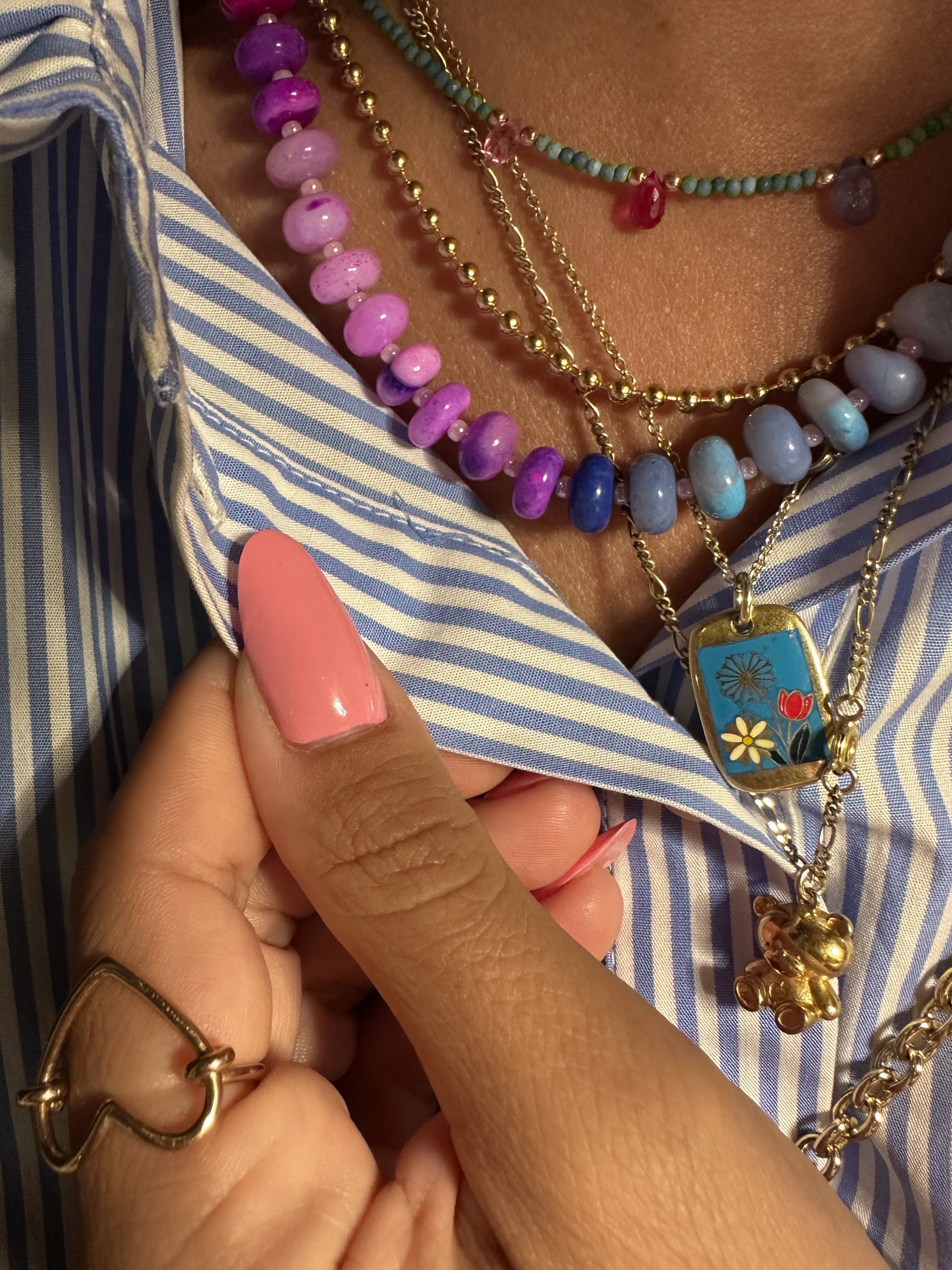 COLLANA OPALE RAINBOW