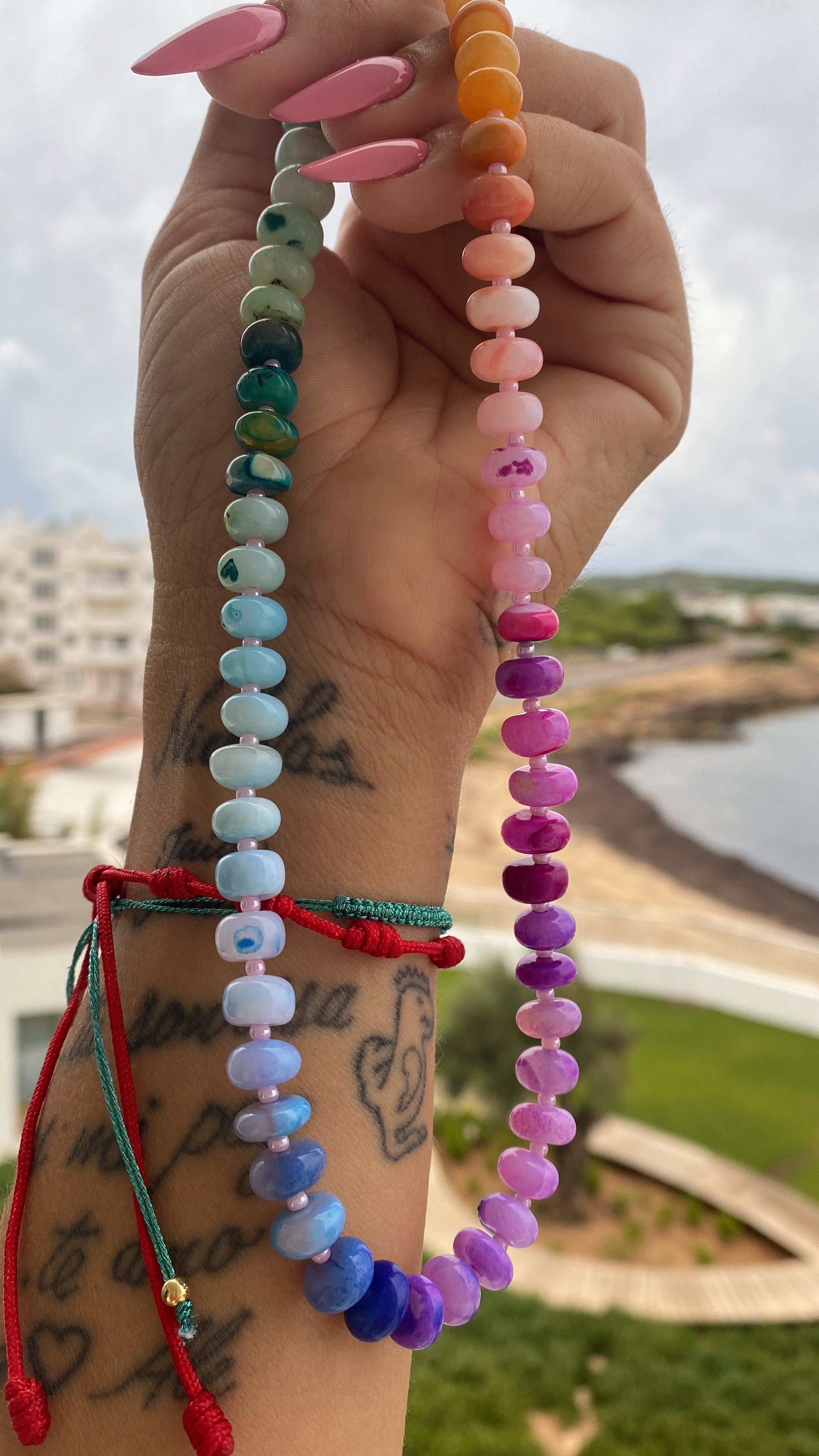 COLLANA OPALE RAINBOW