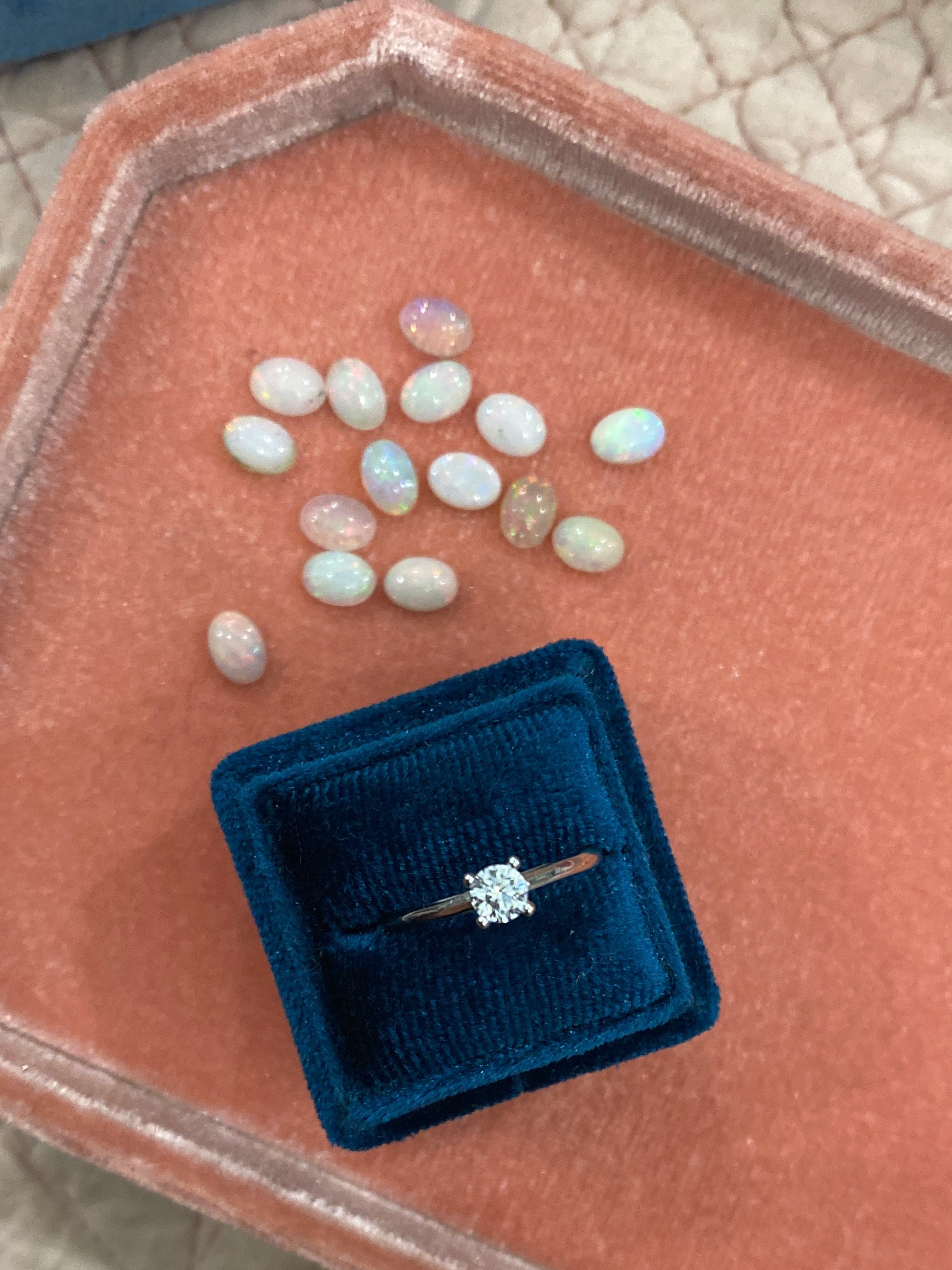 ANELLO SOLITARIO 3mm MOISSANITE