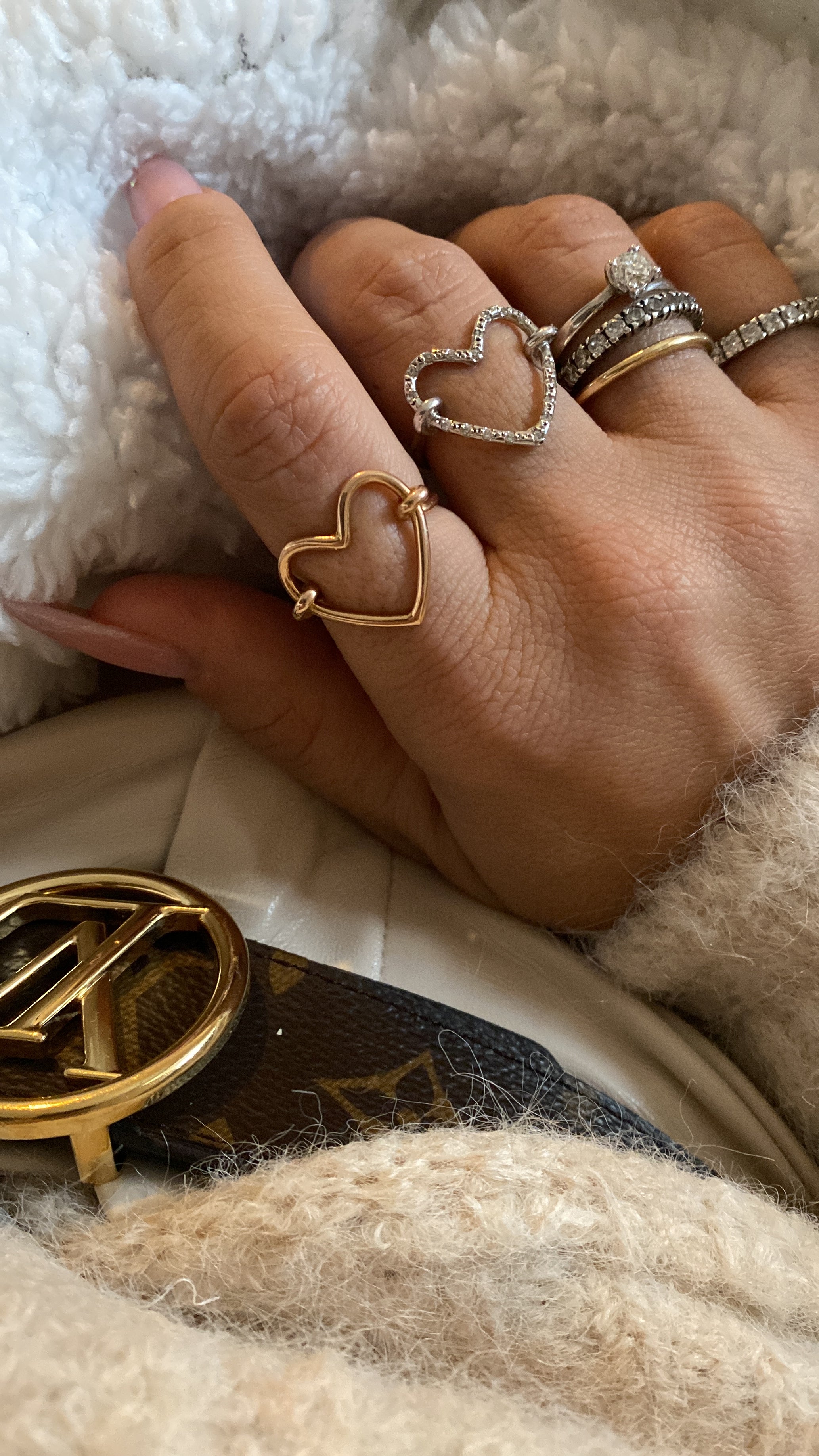 Anello Cuore Vuoto BRILLANTINOSO