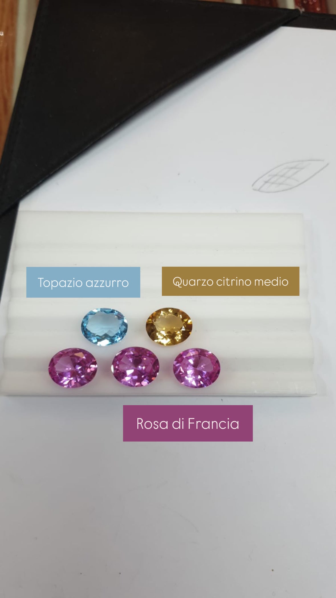 ANELLO MARIÙ PIETRE NATURALI