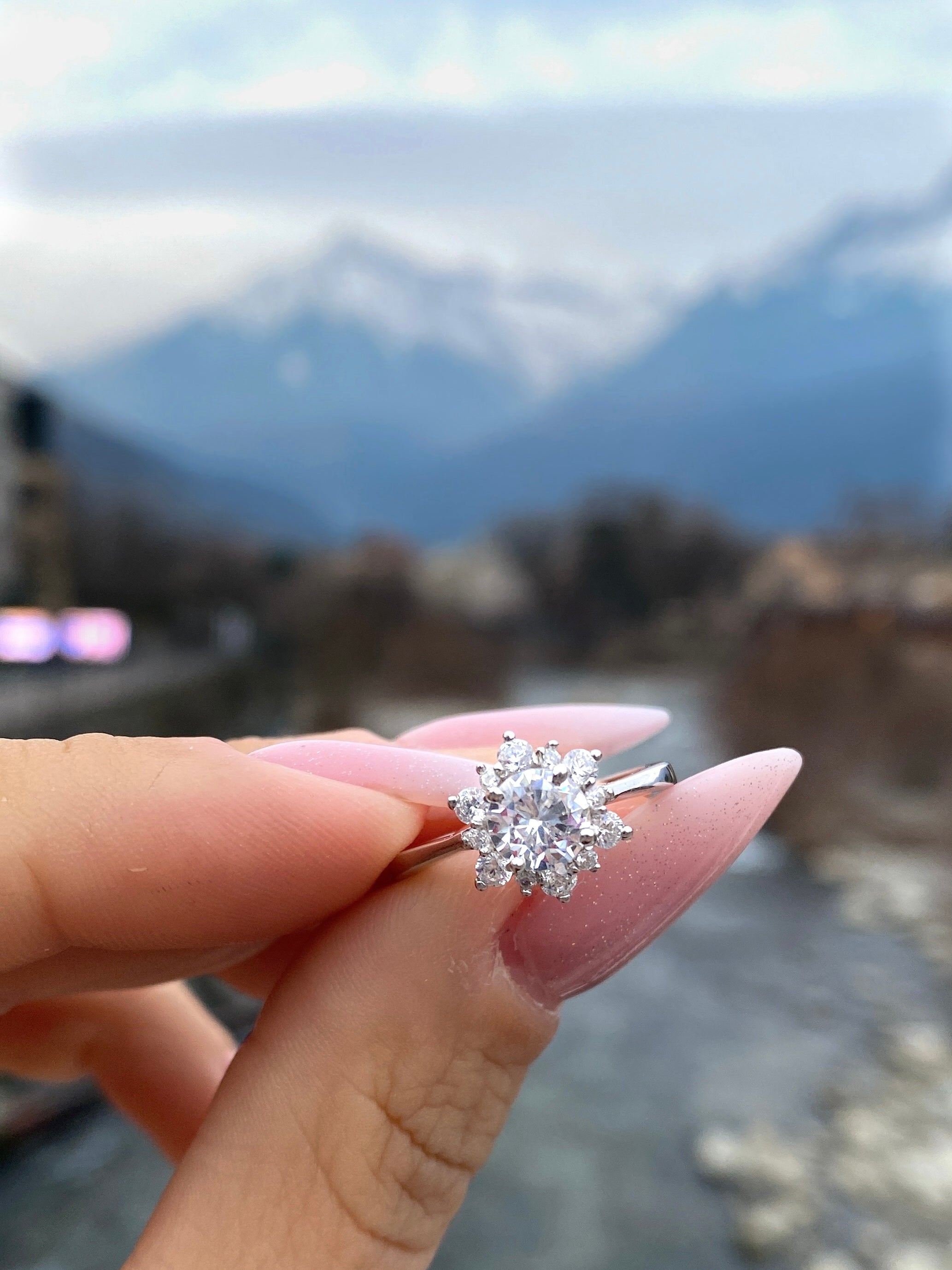 ANELLO FIOCCO DI NEVE