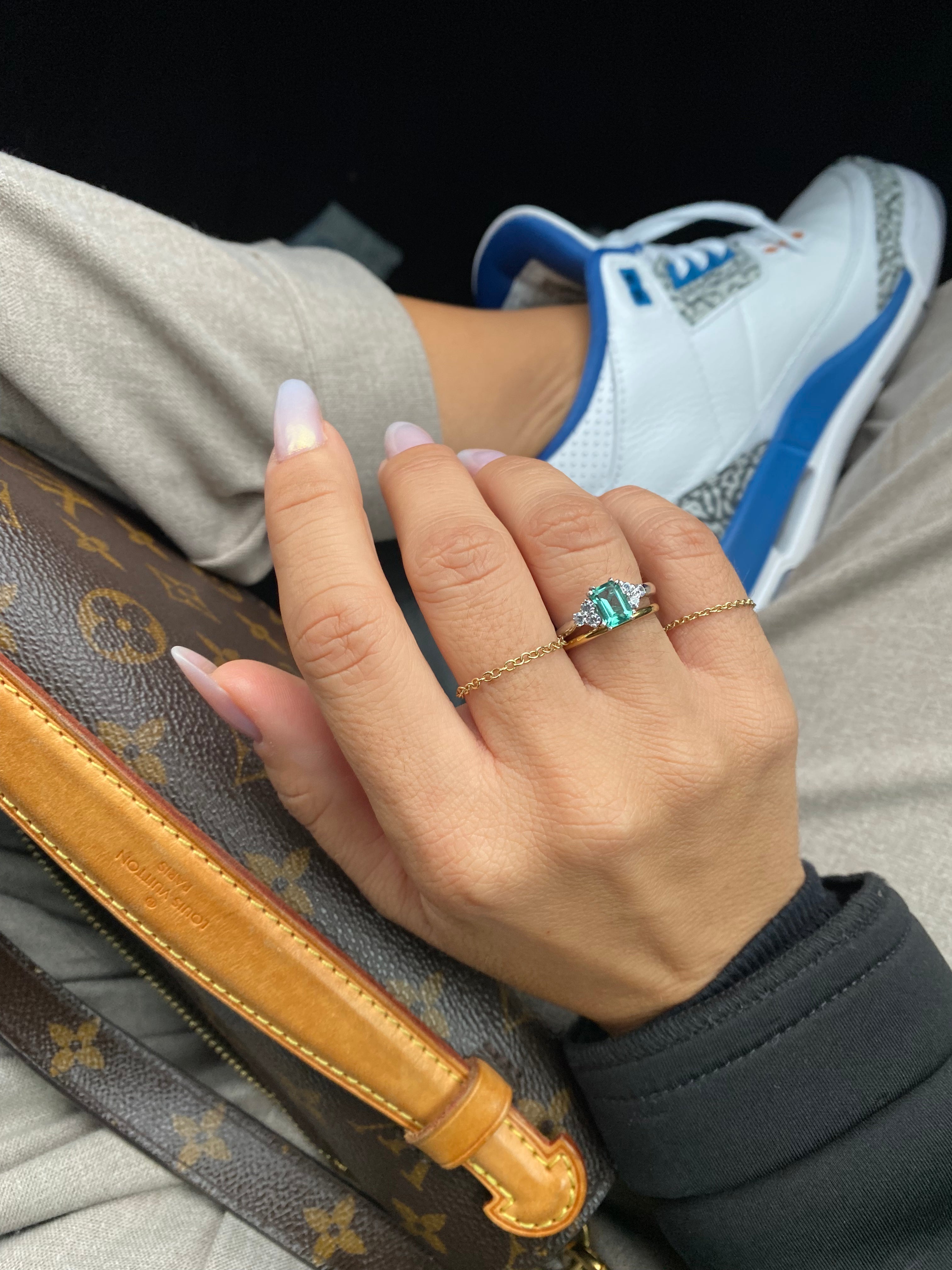 ANELLO PRINCESS PIETRE NATURALI