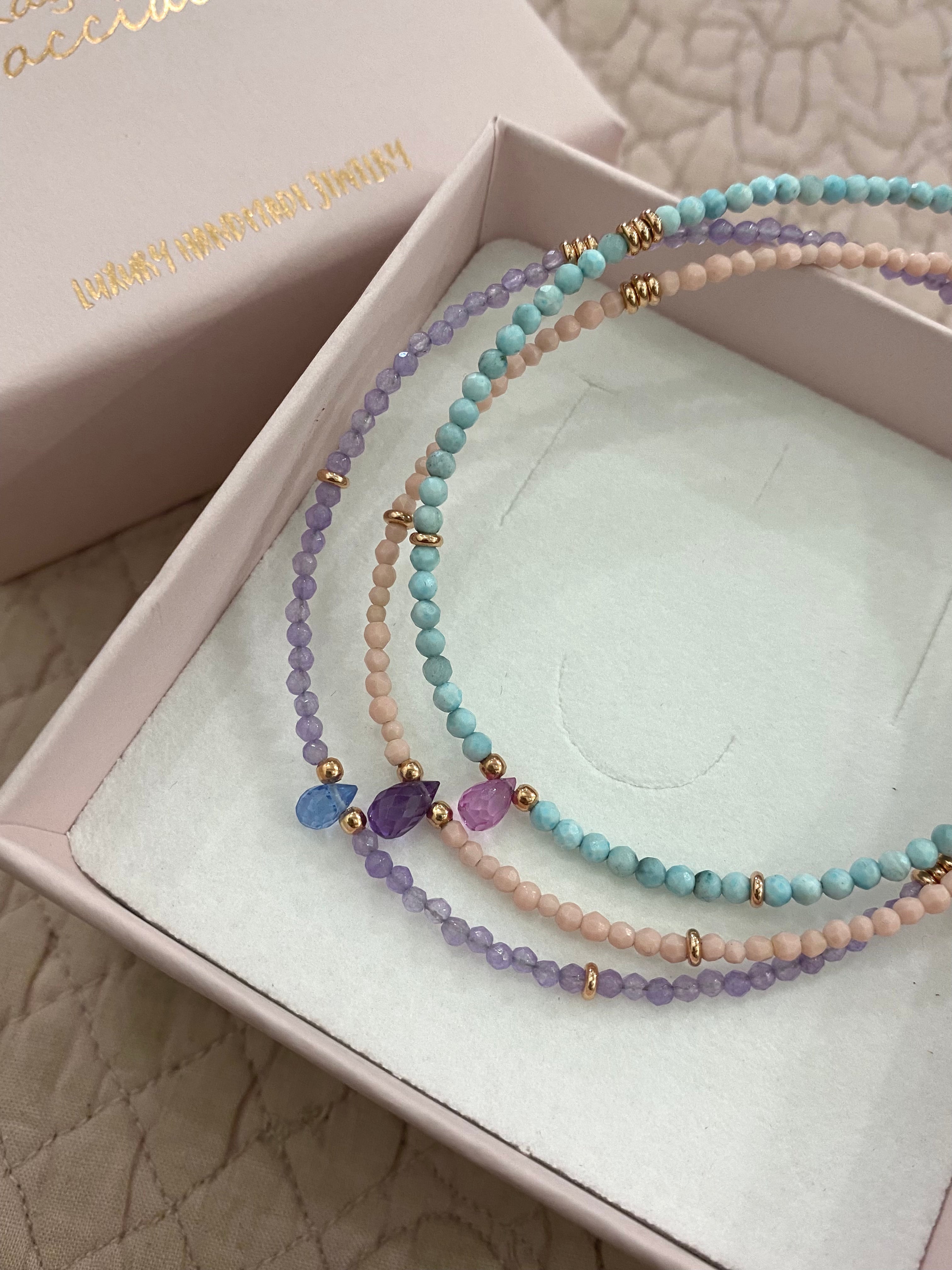 CAVIGLIERA AZZURRO LARIMAR