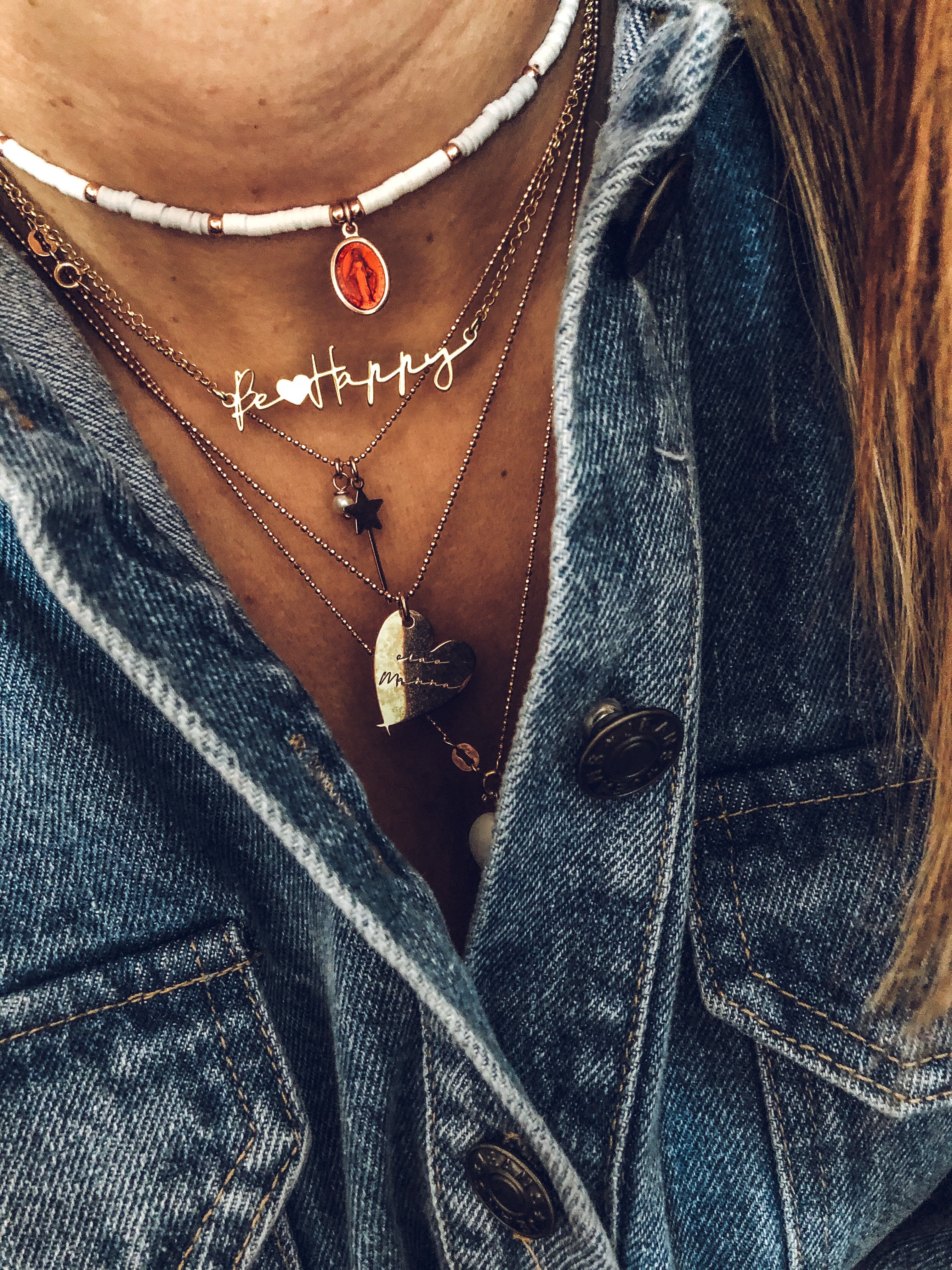 Collana Nome Corsivo "La Ragazza Coi Braccialetti"