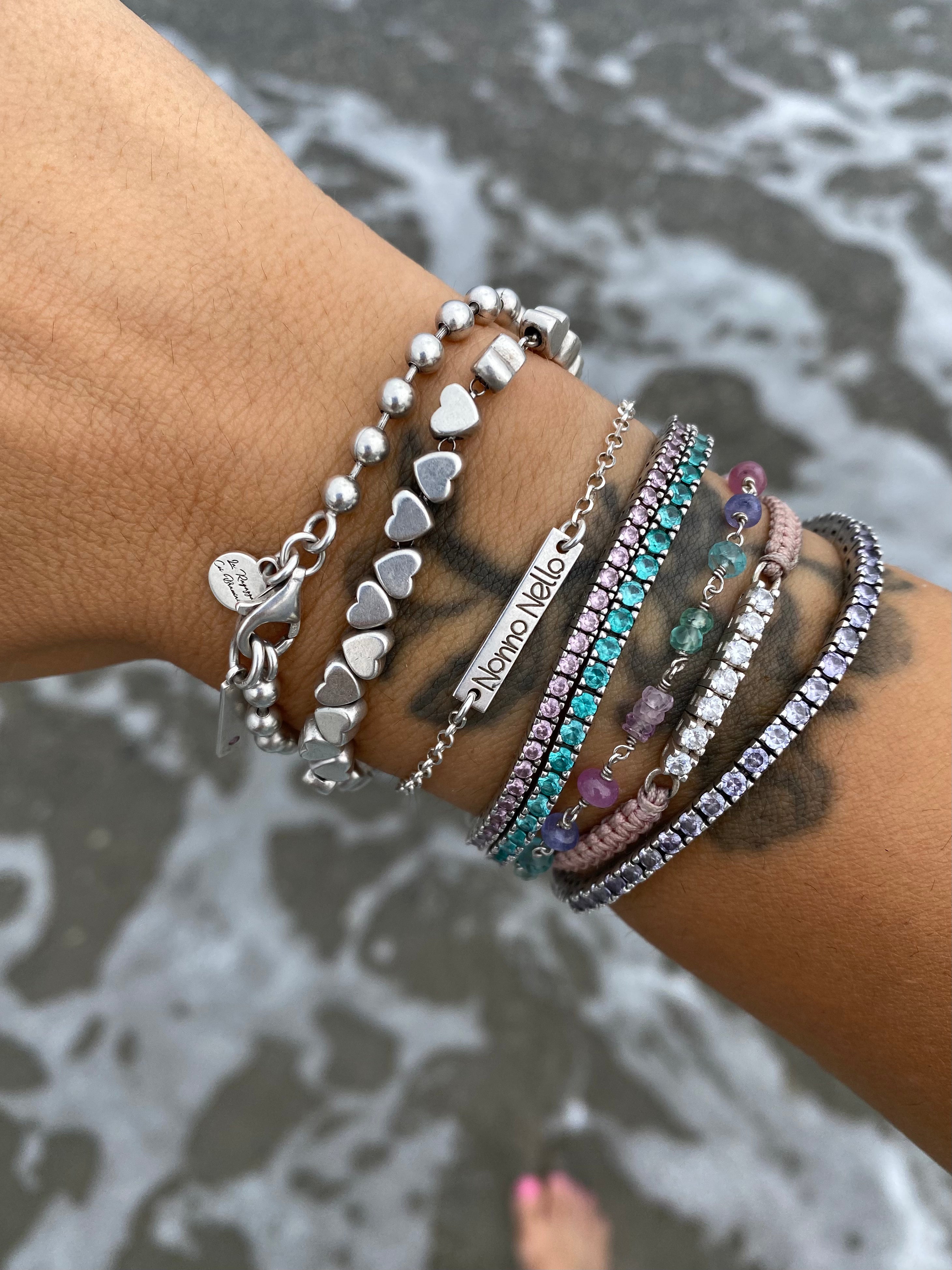BRACCIALE PIASTRINA RETTANGOLARE