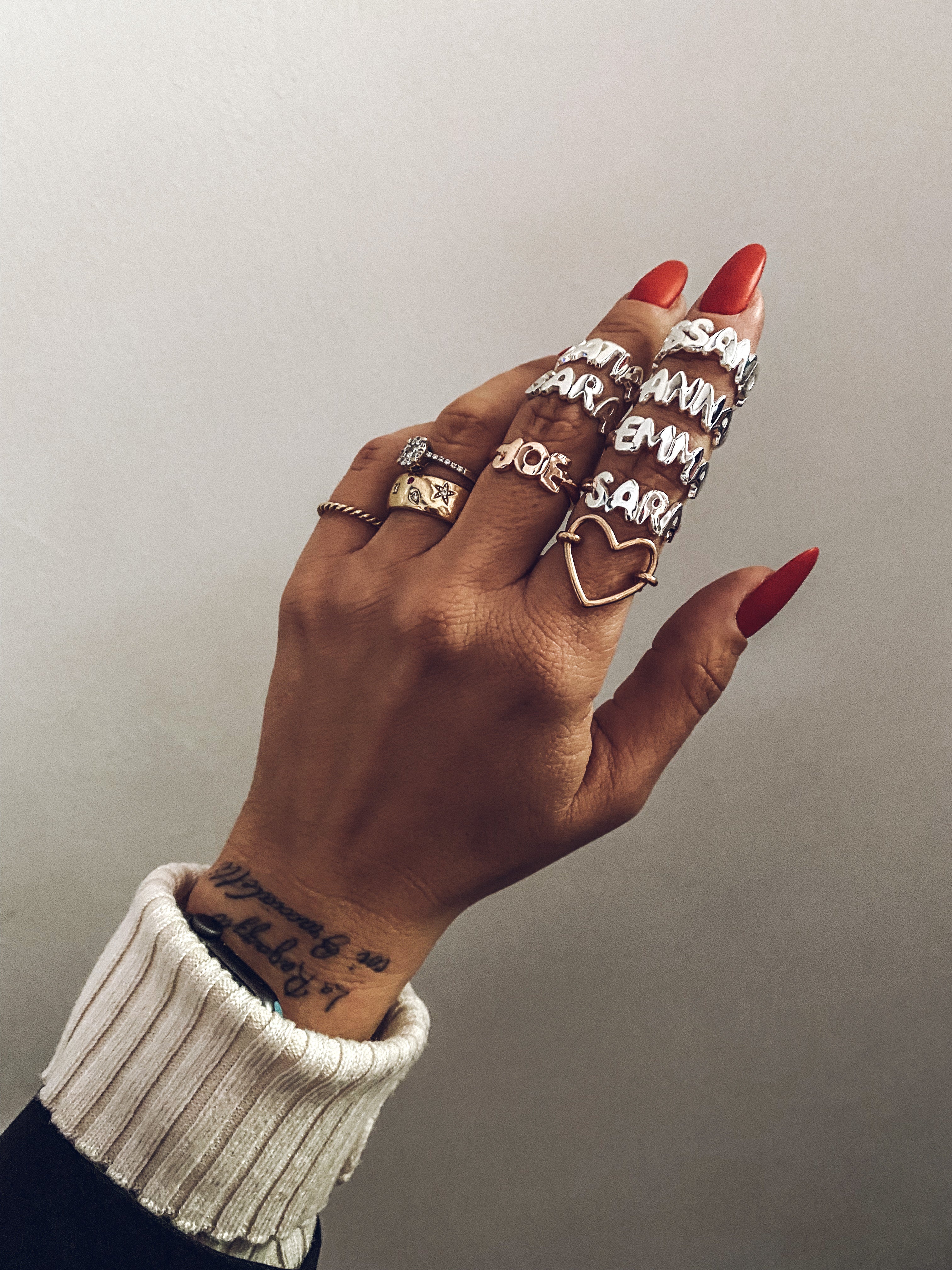 Anello Nome PUFFY