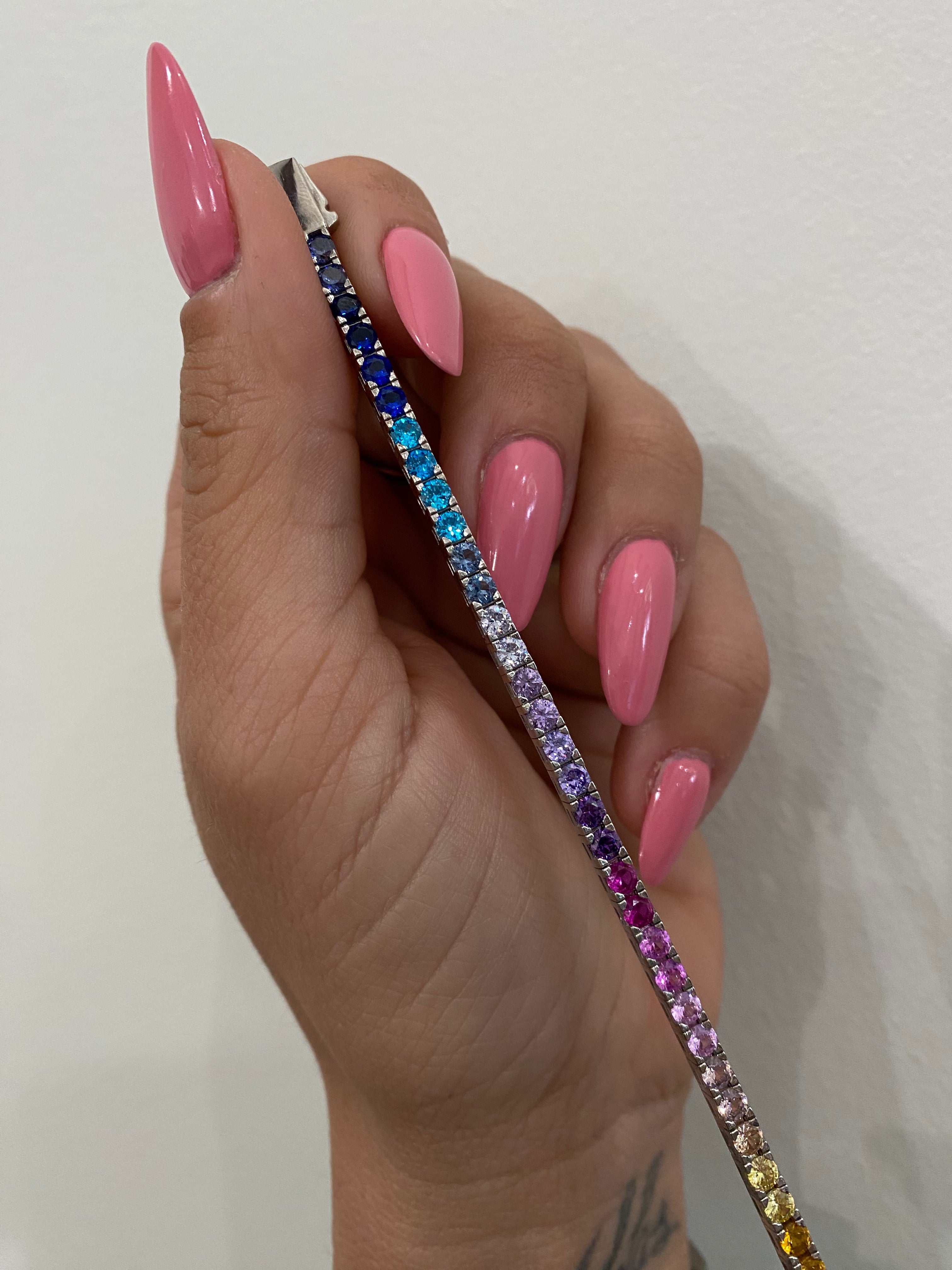 TENNIS LUXURY RAINBOW PRONTA CONSEGNA