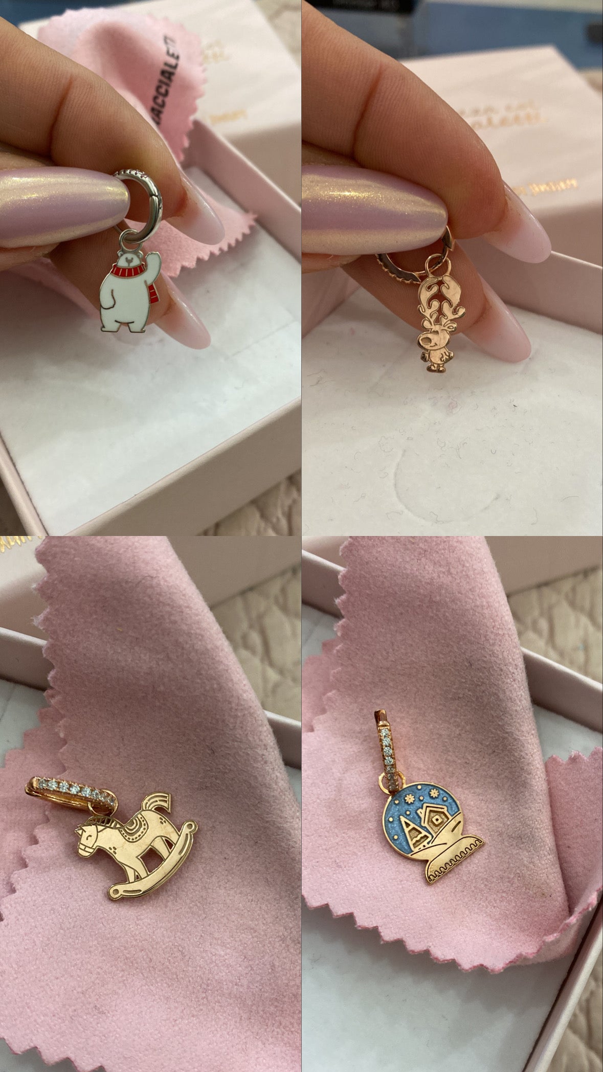 WINTER CHRISTMAS PENDANTS