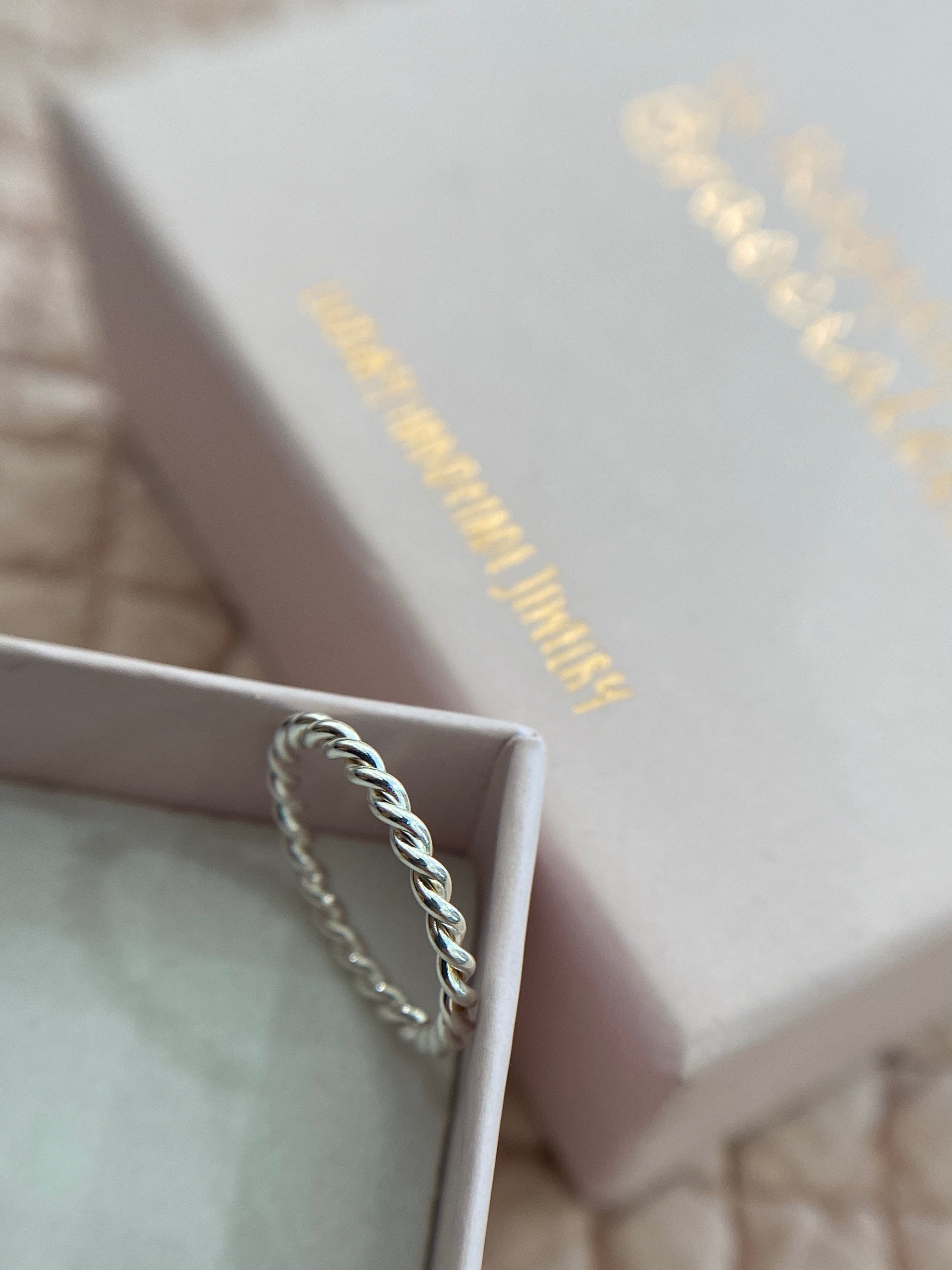 ANELLO FEDINA INTRECCIATA MISURA 10