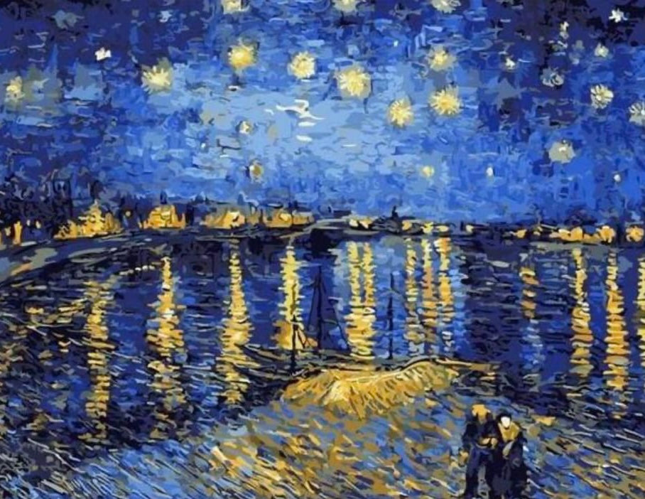 TENNIS PALETTE VAN GOGH - NOTTE STELLATA