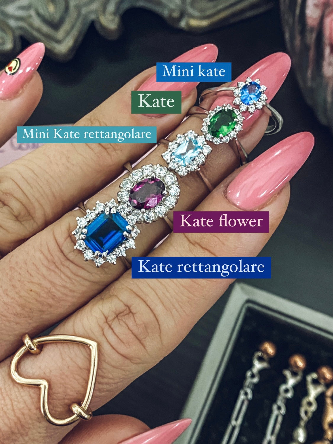 CHOOSE YOUR GREEN SAPPHIRE MODEL