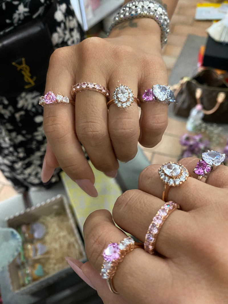 Trilogy con sales pietre colorate