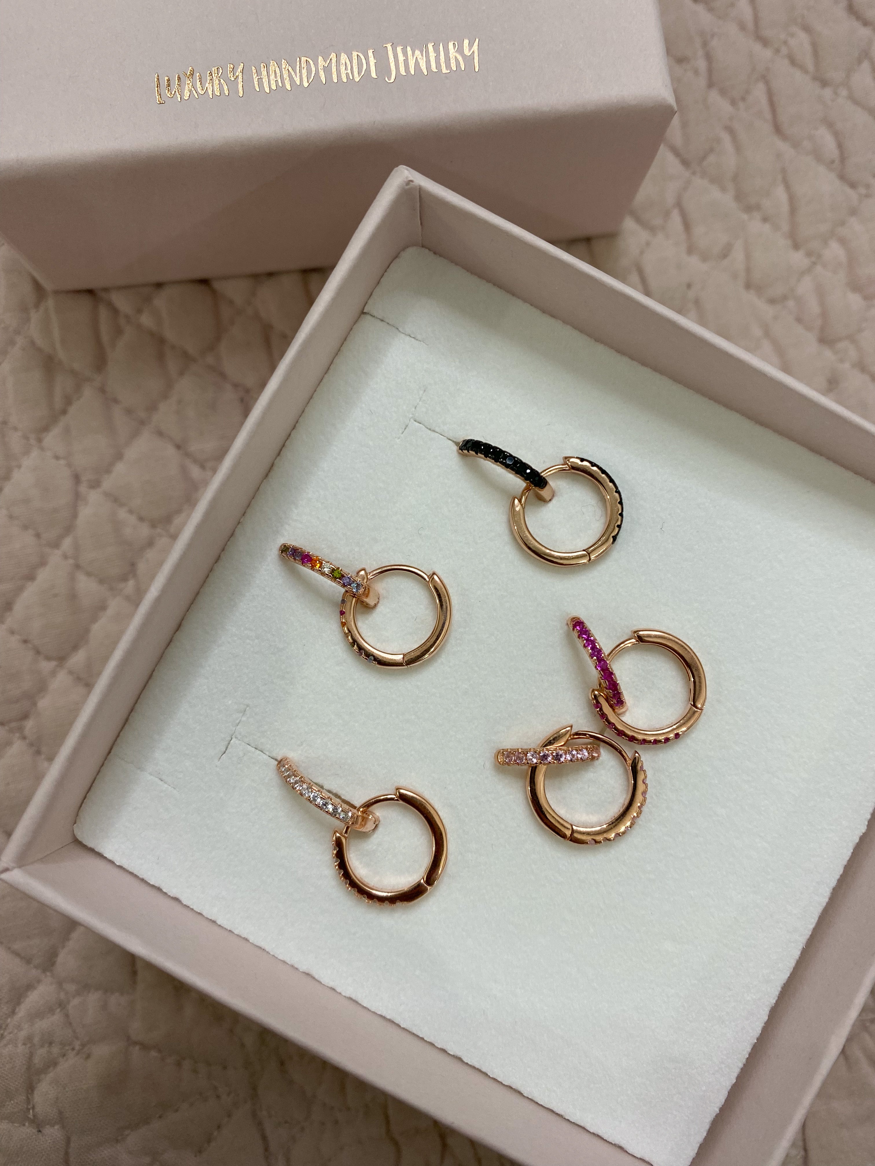 Orecchini ROUGEMONT In Argento 925 Con Placcato Oro 18kt E Topazio Azzurro – Eleganti E Impermeabili – In Confezione Regalo